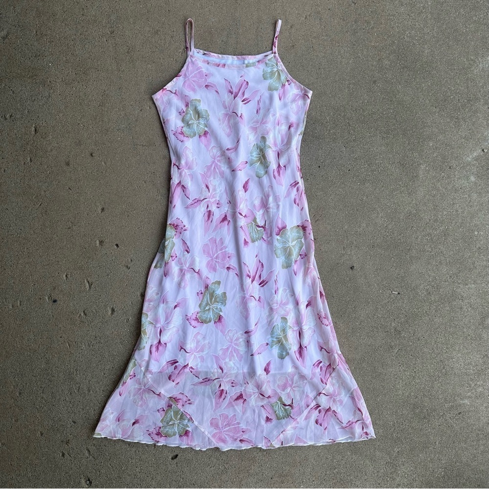 vintage handmade floral fairy dress